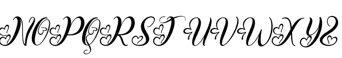 Valentine Bellia Demo Italic Font UPPERCASE