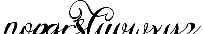 Valentine Bellia Demo Italic Font LOWERCASE