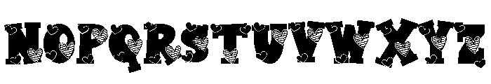 Valentine College Font LOWERCASE