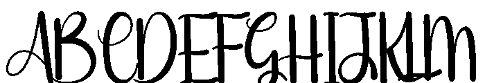 Valentine Vintage Font UPPERCASE