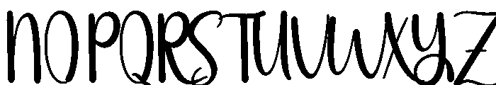 Valentine Vintage Font UPPERCASE