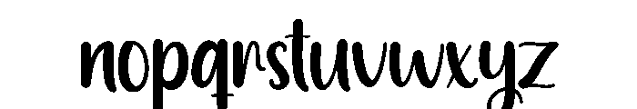 Valentine Vintage Font LOWERCASE