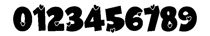 Valentine Wildflower Sans Demo Font OTHER CHARS