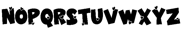 Valentine Wildflower Sans Demo Font LOWERCASE