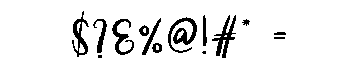 Valentine2 Font OTHER CHARS