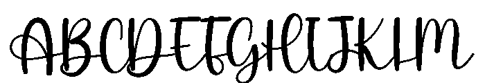 Valentine2 Font UPPERCASE