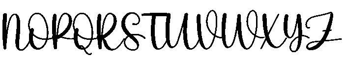 Valentine2 Font UPPERCASE
