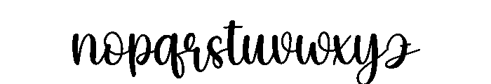 Valentine2 Font LOWERCASE
