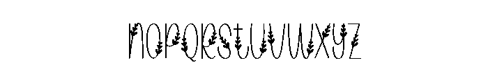 Valentines Font LOWERCASE