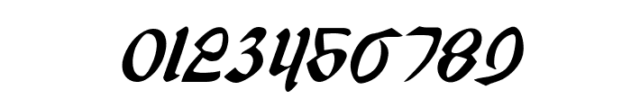 Valerius Condensed Italic Font OTHER CHARS