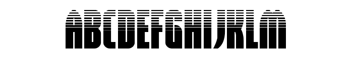 Valiant Times Halftone Font LOWERCASE