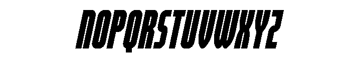 Valiant Times LC Condense Ital Font UPPERCASE
