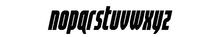 Valiant Times LC Condense Ital Font LOWERCASE