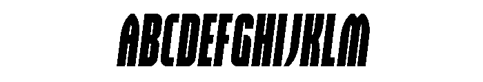 Valiant Times LC Condense SeIt Font UPPERCASE