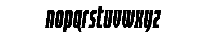 Valiant Times LC Condense SeIt Font LOWERCASE