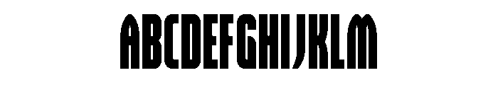 Valiant Times LC Condense Font UPPERCASE