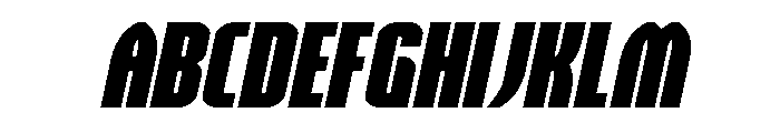 Valiant Times LC Expand Italic Font UPPERCASE