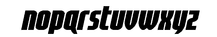 Valiant Times LC Expand Italic Font LOWERCASE