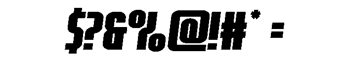 Valiant Times LC Expand SemiIt Font OTHER CHARS