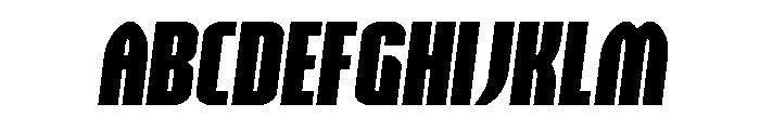 Valiant Times LC Expand SemiIt Font UPPERCASE