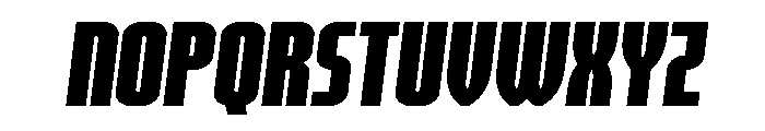 Valiant Times LC Expand SemiIt Font UPPERCASE