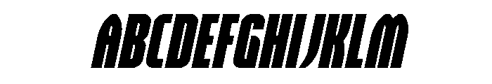 Valiant Times LC Italic Font UPPERCASE