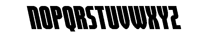 Valiant Times LC Leftalic Font UPPERCASE