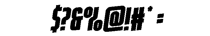 Valiant Times LC Rotalic Font OTHER CHARS