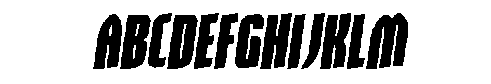 Valiant Times LC Rotalic Font UPPERCASE