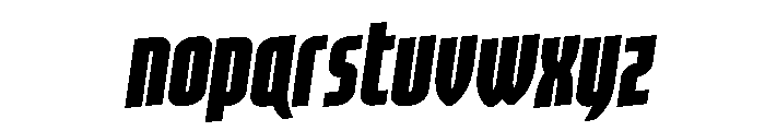 Valiant Times LC Rotalic Font LOWERCASE