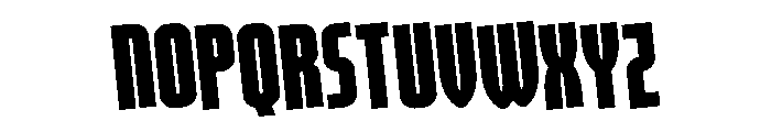 Valiant Times LC Rotated Font UPPERCASE