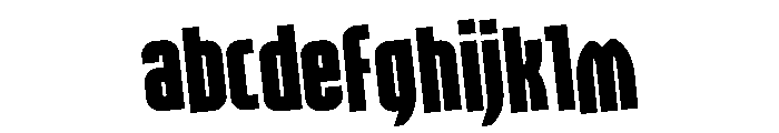 Valiant Times LC Rotated FONT