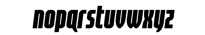 Valiant Times LC Semi-Italic Font LOWERCASE