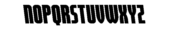 Valiant Times LC Semi-Leftalic Font UPPERCASE