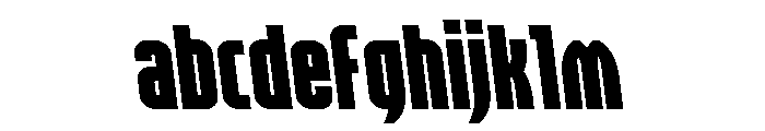 Valiant Times LC Semi-Leftalic FONT