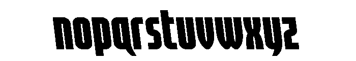 Valiant Times LC Semi-Leftalic Font LOWERCASE