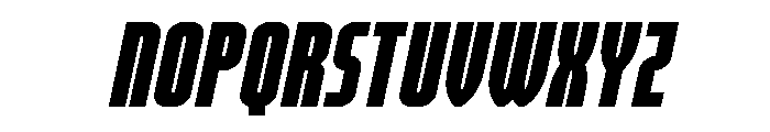 Valiant Times LC Spaced Italic Font UPPERCASE