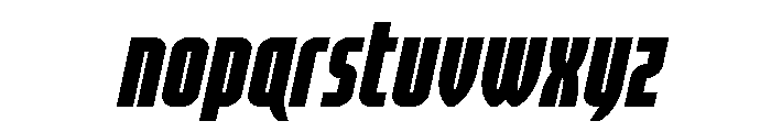 Valiant Times LC Spaced Italic Font LOWERCASE