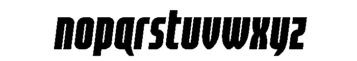 Valiant Times LC Spaced SemiIt Font LOWERCASE