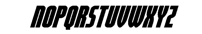Valiant Times LC Super-Italic Font UPPERCASE