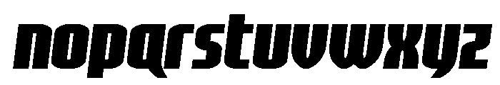 Valiant Times LC Wide Sem-Ita Font LOWERCASE