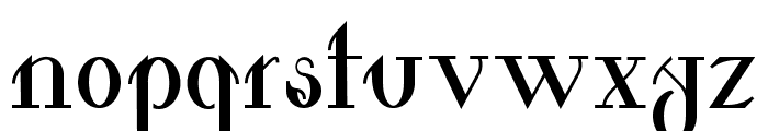 Valkyrie Bold Font LOWERCASE