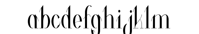 Valkyrie Condensed Font LOWERCASE