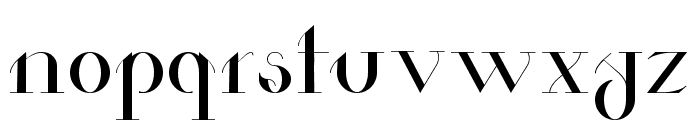 Valkyrie Extended Font LOWERCASE