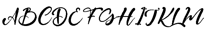 Valley River Font UPPERCASE