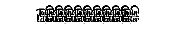 ValonikPersonalUse-MedSlant Font OTHER CHARS