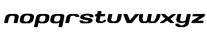 ValonikPersonalUse-MedSlant Font LOWERCASE