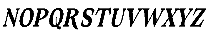 Valverde-CondSemBdIta Font UPPERCASE