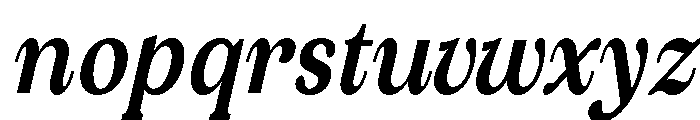 Valverde-CondSemBdIta Font LOWERCASE