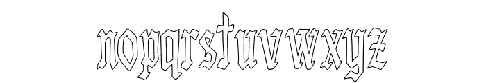 Vampiro G Font LOWERCASE